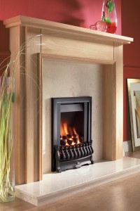 Flavel Stirling Black gas fire